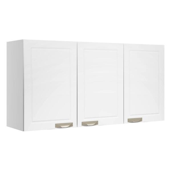 Armário Multimóveis Nevada 120cm Com 3 Portas Branco Ref.5617