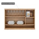 Armário Multimóveis Sicília 120cm Com Nicho 5125 Argila/branco