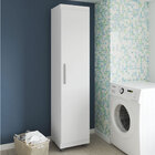 Armário Multiuso 01 Porta Gabrieli Branco Móveis Paraná