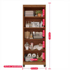 Armário Multiuso 02 Portas Com 01 Chave Master Cinamomo Imop