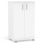 Armário Multiuso 02 Portas Limeira 99 Cm 04 Prateleiras Com R