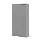 Armário Multiuso 02 Portas Línea Cinza