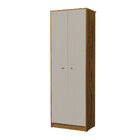 Armário Multiuso 02 Portas Office Freijó/off White J&a Móveis