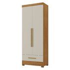 Armário Multiuso 100% Mdf 2 Portas 1 Gaveta Smart Espresso Mó