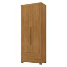 Armário Multiuso 100% Mdf 2 Portas 1 Gaveta Smart Espresso Mó