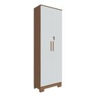 Armário Multiuso 100% Mdf 2 Portas Com Chave Bordo Ronipa Sev