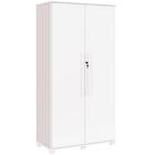 Armario Multiuso 100% Mdf Com Chave E Cabideiro Opcional Texa