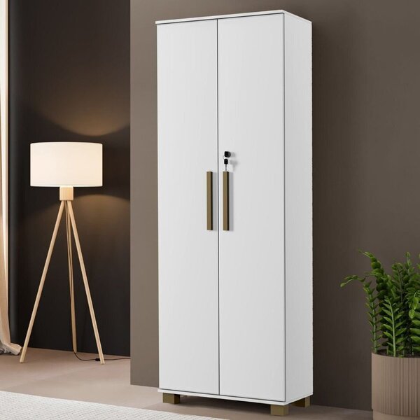 Armário Multiuso 180cm X 59cm Bahia Branco | Leroy Merlin