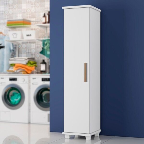 Armário Multiuso 187cm X 45cm Cuiabá Branco