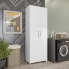 Armário Multiuso 187x67x39cm Branco de Madeira Kappesberg