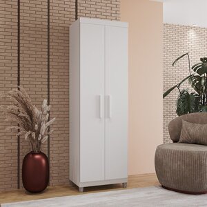 Armário Multiuso 190cm X 58cm Dalila Branco | Leroy Merlin