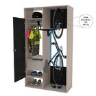 Armário Multiuso 1 Porta 1 Gaveta E Suporte Para Bicicleta Ne