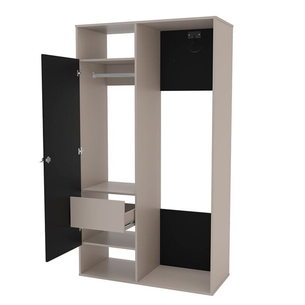 Armário Multiuso 1 Porta 1 Gaveta E Suporte Para Bicicleta Ne