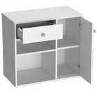 Armário Multiuso 1 Porta 1 Gaveta Ravena