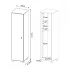 Armário Multiuso 1 Porta 2 Prateleiras Branco - Tecno Mobili