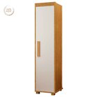 Armário Multiuso 1 Porta 4 Prateleiras 100% Mdf Delta Cinamom