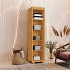 Armário Multiuso 1 Porta 4 Prateleiras 100% Mdf Delta Cinamom