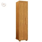 Armário Multiuso 1 Porta 4 Prateleiras 100% Mdf Delta Cinamomo