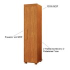 Armário Multiuso 1 Porta 4 Prateleiras 100% Mdf Delta Nature