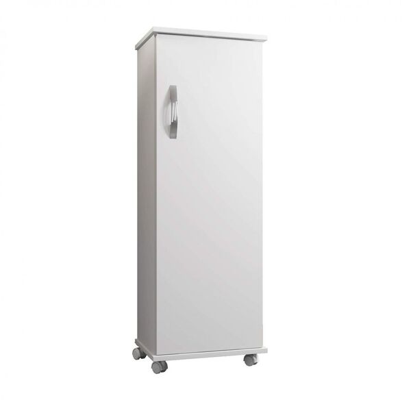 Armário Multiuso 1 Porta 4 Prateleiras Olinda Arte Móveis Bra