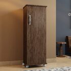 Armário Multiuso 1 Porta 4 Prateleiras Olinda Arte Móveis Ipê