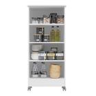 Armário Multiuso 1 Porta Branco Lírio Moval