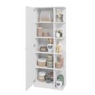 Armario Multiuso 1 Porta Branco Mdp 15mm