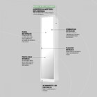 Armário Multiuso 1 Porta Com Espelho Reflex Ii Demóbile