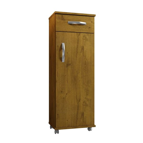Armario Multiuso 1 Porta E 1 Gaveta Viena Rovere Arte Moveis Leroy Merlin