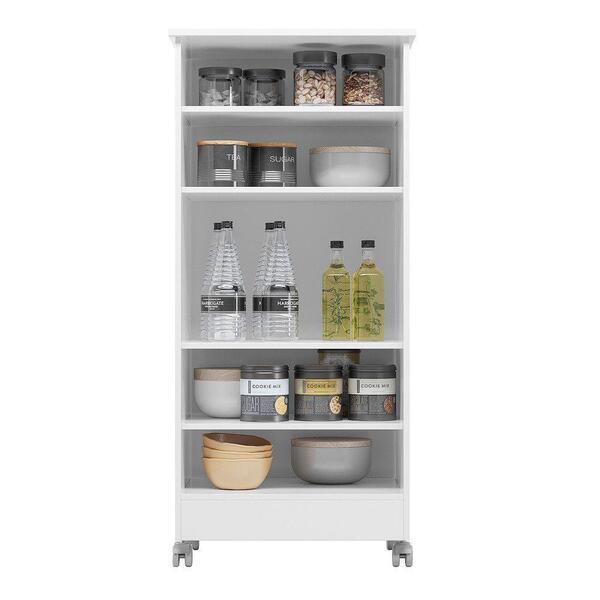 Armário Multiuso 1 Porta Lírio Branco 996440 Moval | Leroy Merlin
