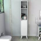 Armario Multiuso 1 Porta Slin Arm5003 Branco Apt Milani Store