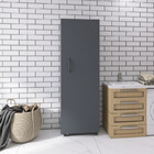 Armário Multiuso 1 Portas Preto