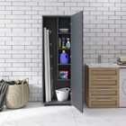 Armário Multiuso 1 Portas Preto