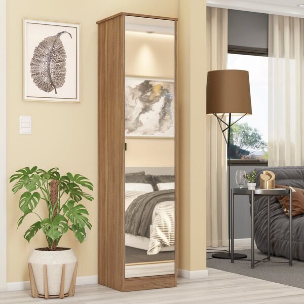 Armário Multiuso 1porta Reflex 184cm X 44cm Amendola Touch