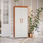 Armário Multiuso 2 Portas 1 Gaveta Advantage Freijó/ Off-white