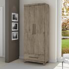 Armário Multiuso 2 Portas 1 Gaveta Jequitibá I05 Cânion - Mpo