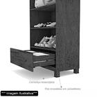 Armário Multiuso 2 Portas 1 Gaveta Jequitibá I05 Cedro/white