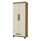 Armário Multiuso 2 Portas 1 Gaveta Jequitibá I05 Cedro/white