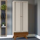 Armário Multiuso 2 Portas 1 Gaveta Pés Retrô Bariloche L06 Fr