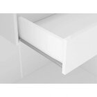 Armário Multiuso 2 Portas 1 Gaveta Safira Espresso Móveis Bra