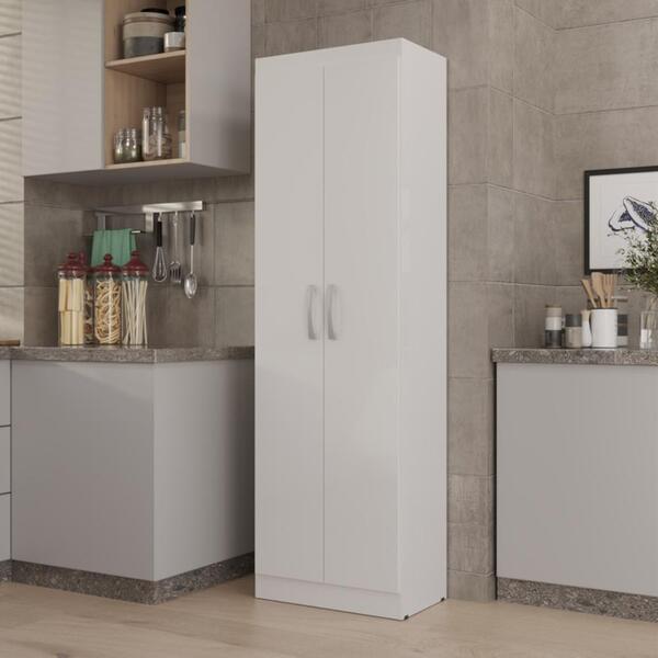 Armário Multiuso 2 Portas 3 Prateleiras Internas Macau 170cm