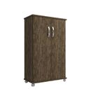 Armário Multiuso 2 Portas 4 Prateleiras Berlim Ipê Demolição