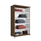 Armário Multiuso 2 Portas 4 Prateleiras Berlim Ipê Demolição