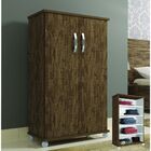 Armário Multiuso 2 Portas 4 Prateleiras Berlim Ipê Demolição