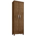 Armário Multiuso 2 Portas 4 Prateleiras Com Chave Egito Malbec