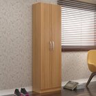 Armário Multiuso 2 Portas 4 Prateleiras Milão  Cinamomo