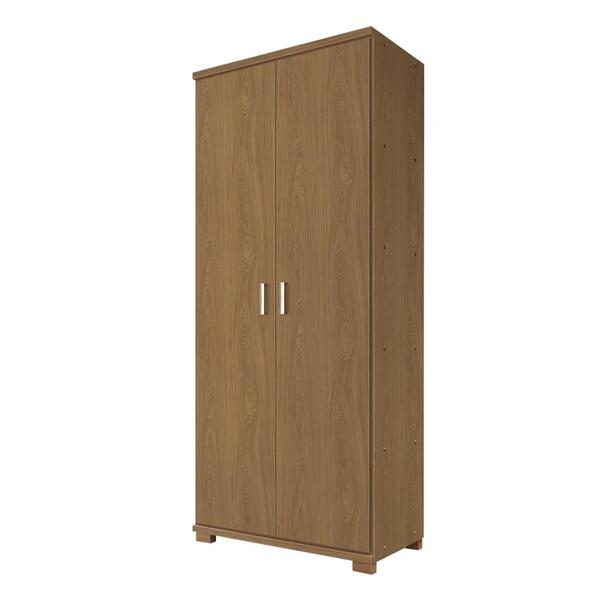 Armário Multiuso 2 Portas 4 Prateleiras New F08 Freijó - Mpoz