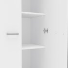 Armário Multiuso 2 Portas 4 Prateleiras Picuí Branco