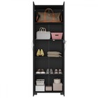 Armário Multiuso 2 Portas 4 Prateleiras Preto Tx Nt4020 – Not