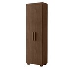 Armário Multiuso 2 Portas 4 Prateleiras Turim Cacau